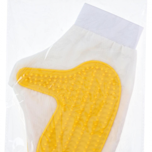 Szőrtelenítő kesztyű kisállatoknak