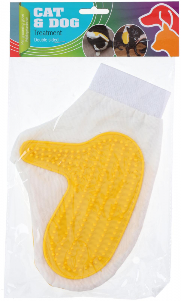 Szőrtelenítő kesztyű kisállatoknak