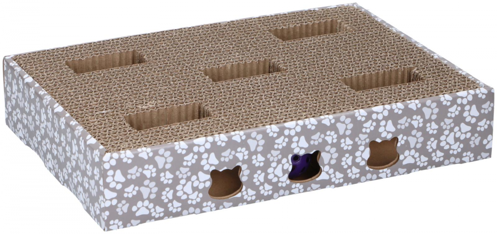 Macskajáték kaparókarton és játék 2 golyóval - Image 4