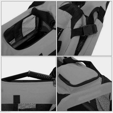 Összehajtható kisállathordozó tásk, M méret - Image 5